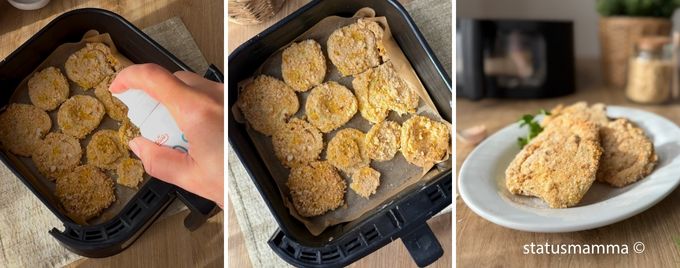 Cómo preparar los Filetes de Hinojo en Freidora de Aire