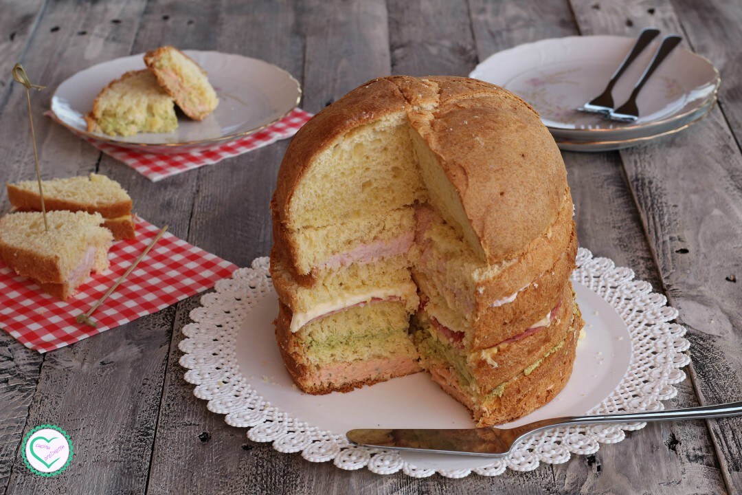 Cómo rellenar el panettone gastronómico