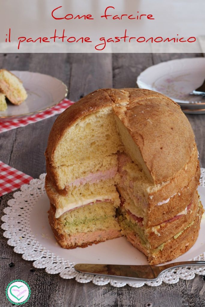 Cómo rellenar el panettone gastronómico