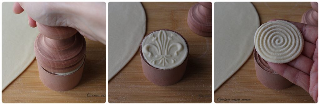 Corzetti liguri Cucina vista mare