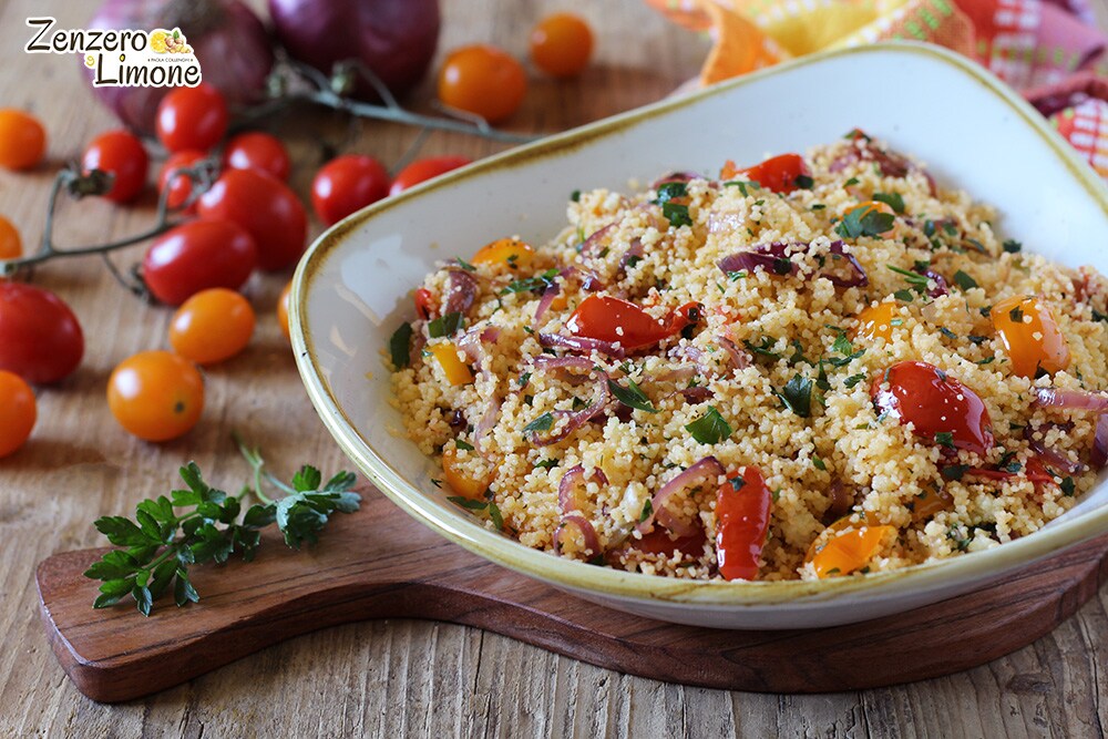 Cous cous al perejil