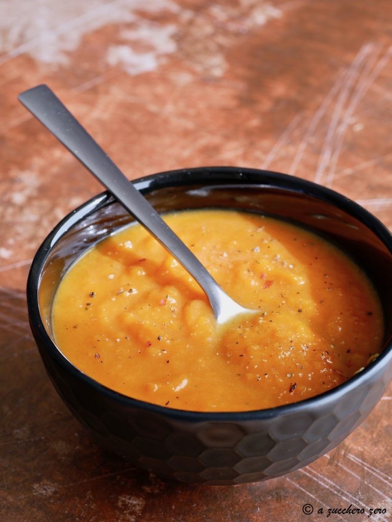 Crema de calabaza ligera | sin nata y sin patatas