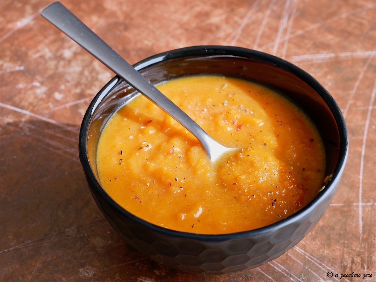 Crema de calabaza ligera | sin nata y sin patatas