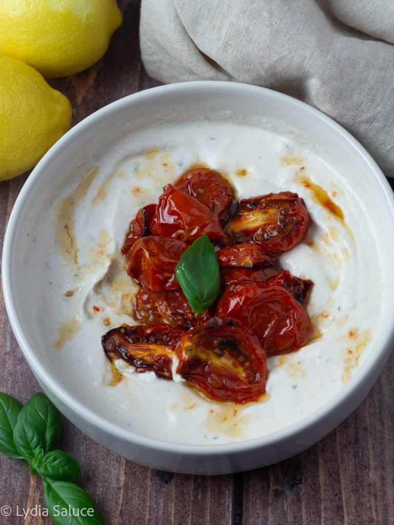 Crema de ricotta y atún