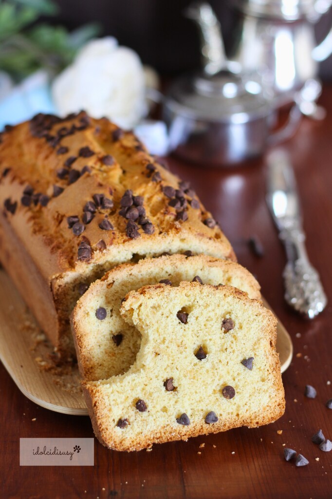 idolcidisusy Plumcake con gotas de chocolate