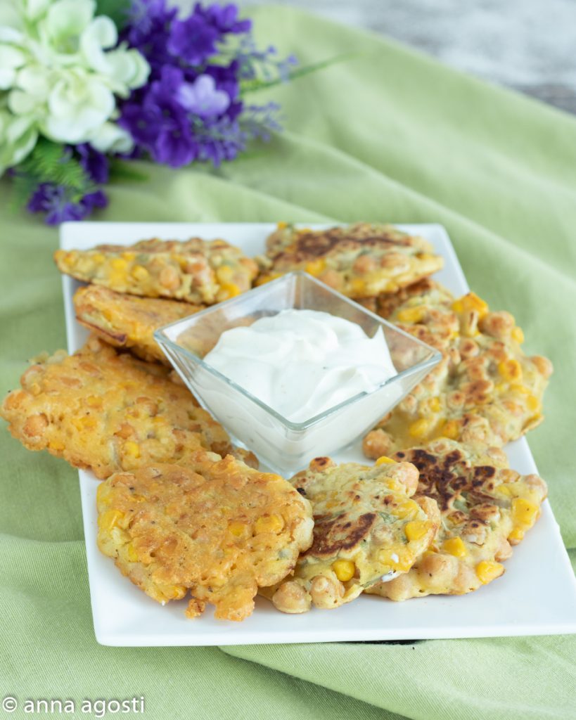 Croquetas Veganas de Garbanzos y Maíz