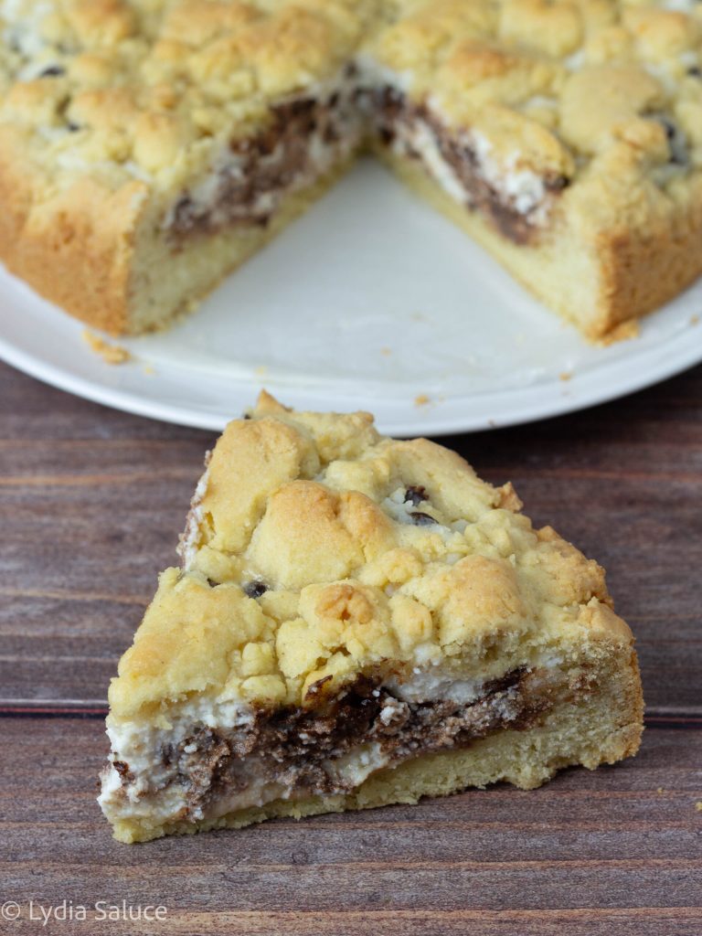 Crumble de ricotta y chispas de chocolate