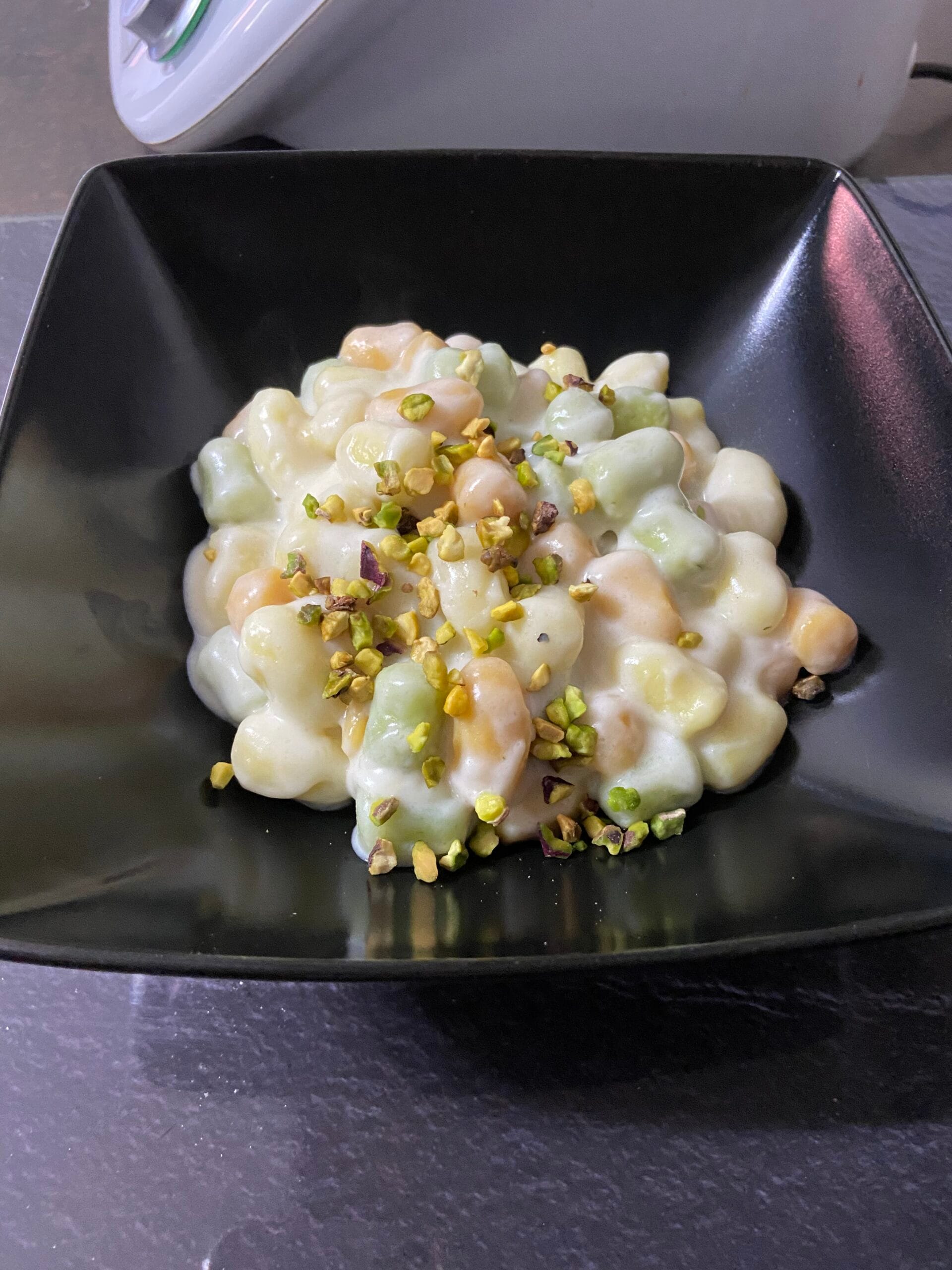 Ñoquis con crema de Parmesano