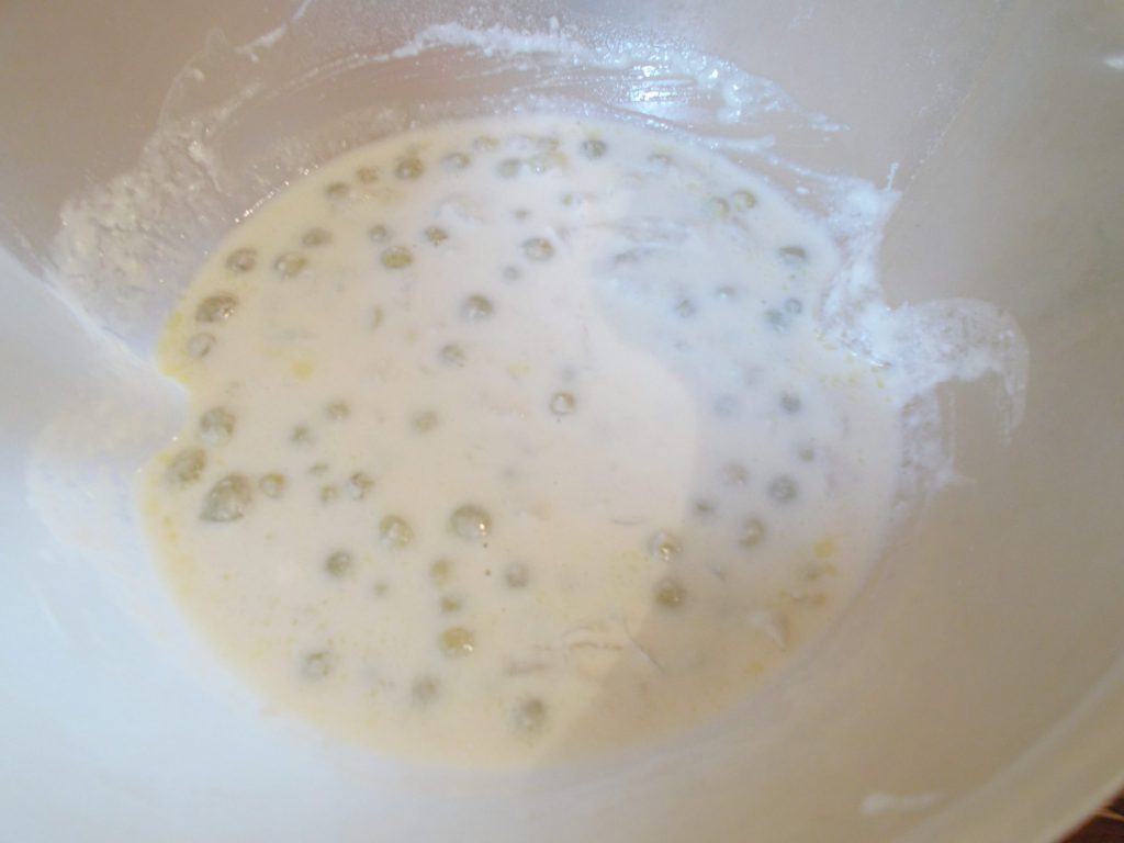 Tortilla de guisantes