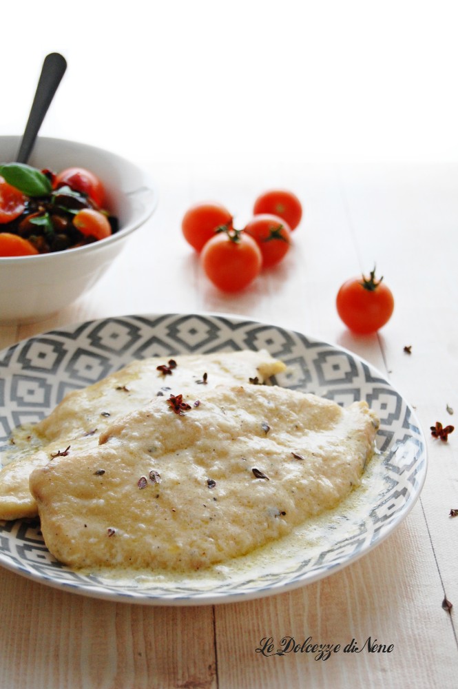 escalopines de pollo a la leche