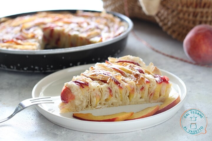 Dulce de pasta filo en microondas