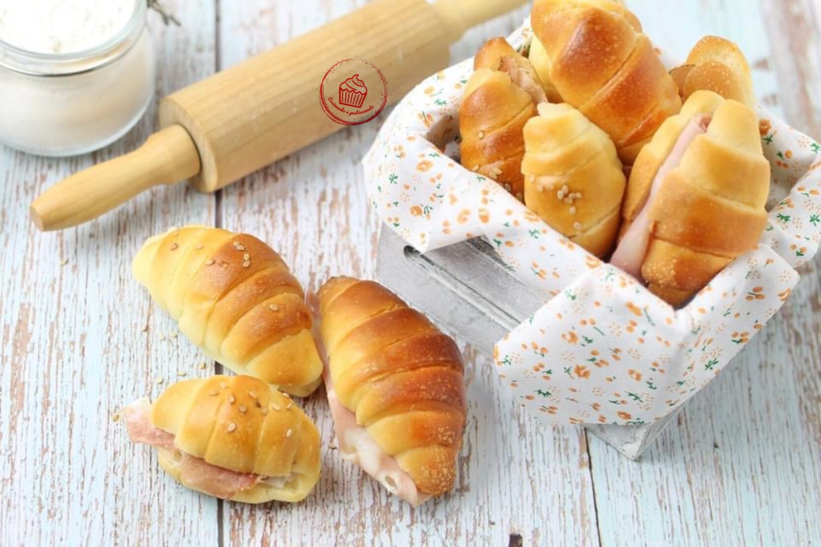 Croissants suaves para buffet