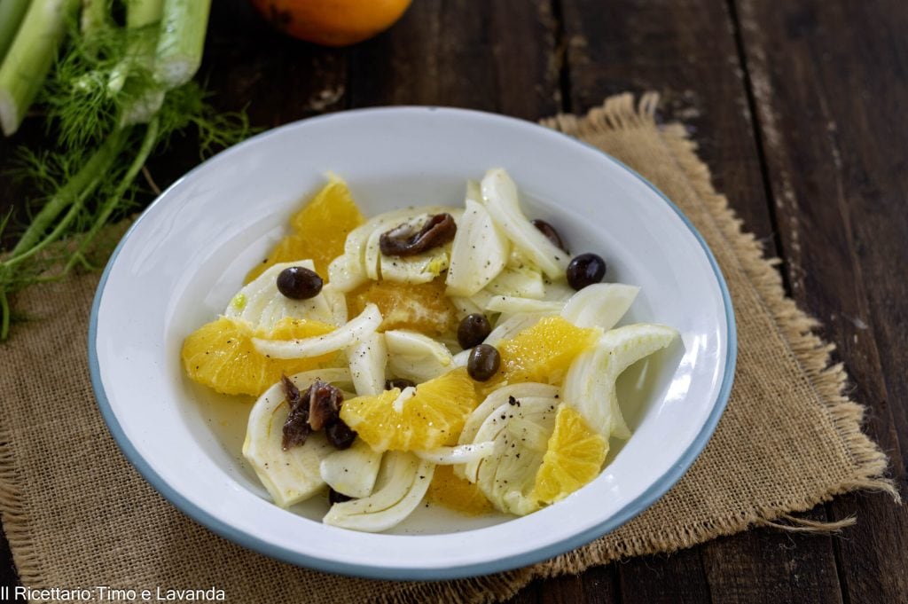 ENSALADA DE HINOJOS Y NARANJAS
