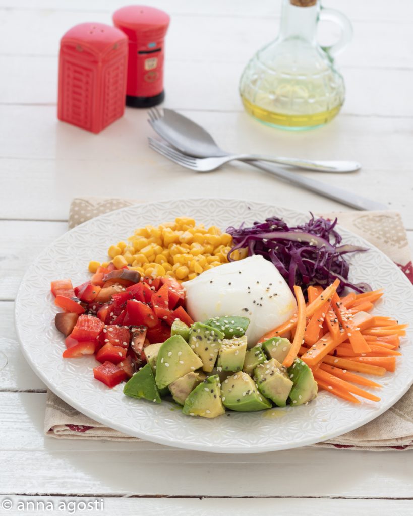 Ensalada Arcoíris Plato Único sin cocción