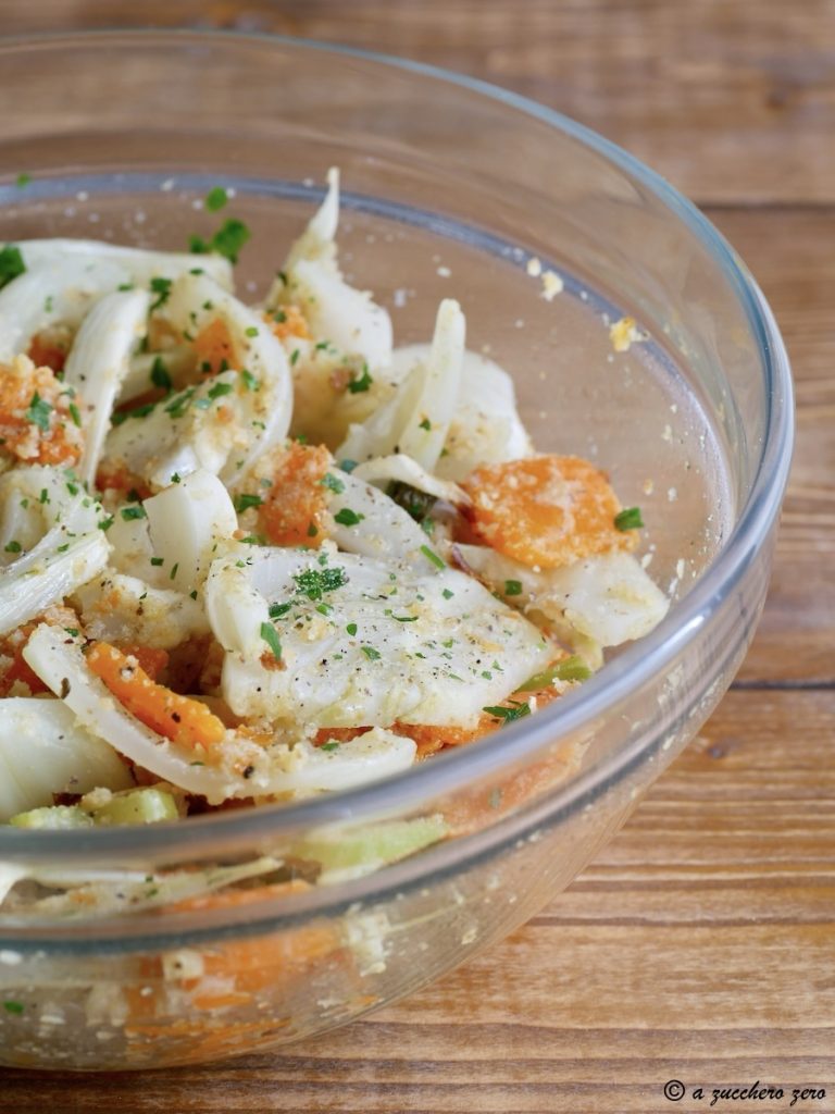 Ensalada de hinojo y calabaza al horno