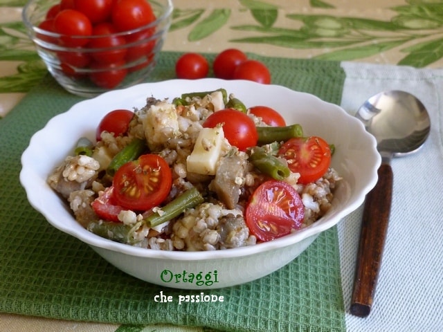 Ensalada de trigo sarraceno y arroz - Ortaggi che passione by Sara