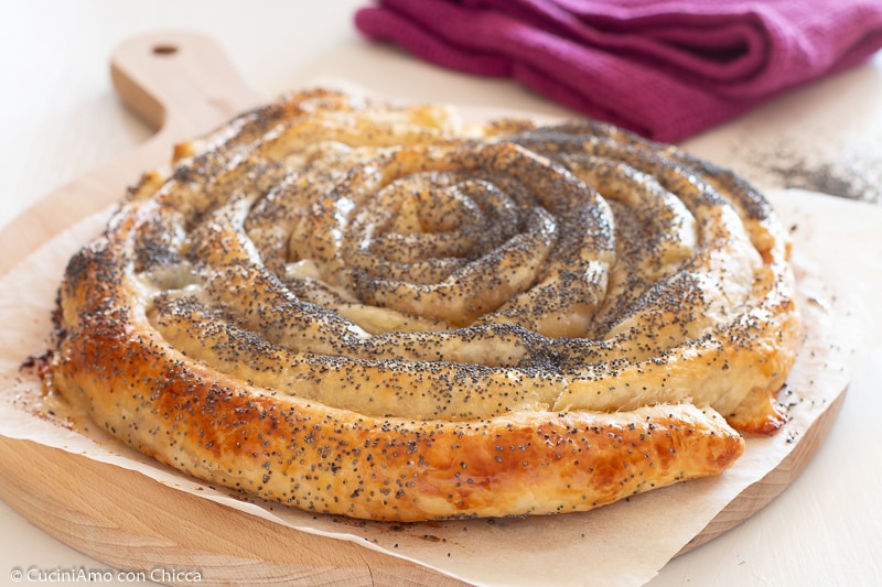 ESPIRAL DE HOJALDRE RELLENA