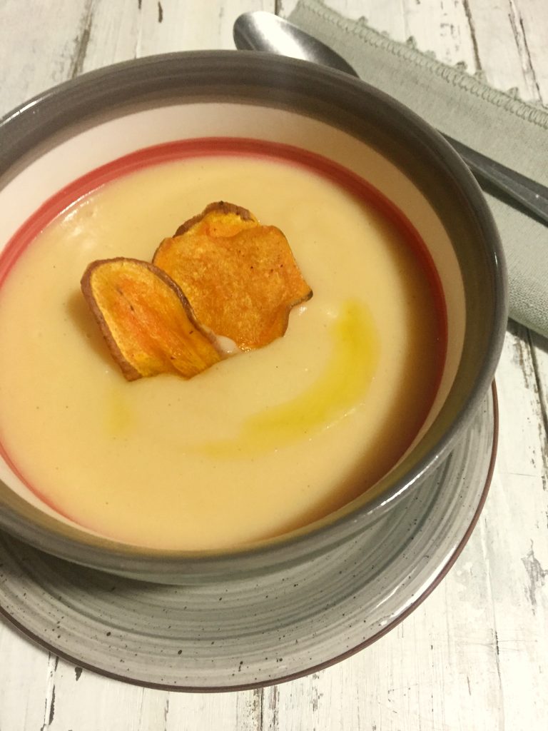 Crema de lentejas y patatas