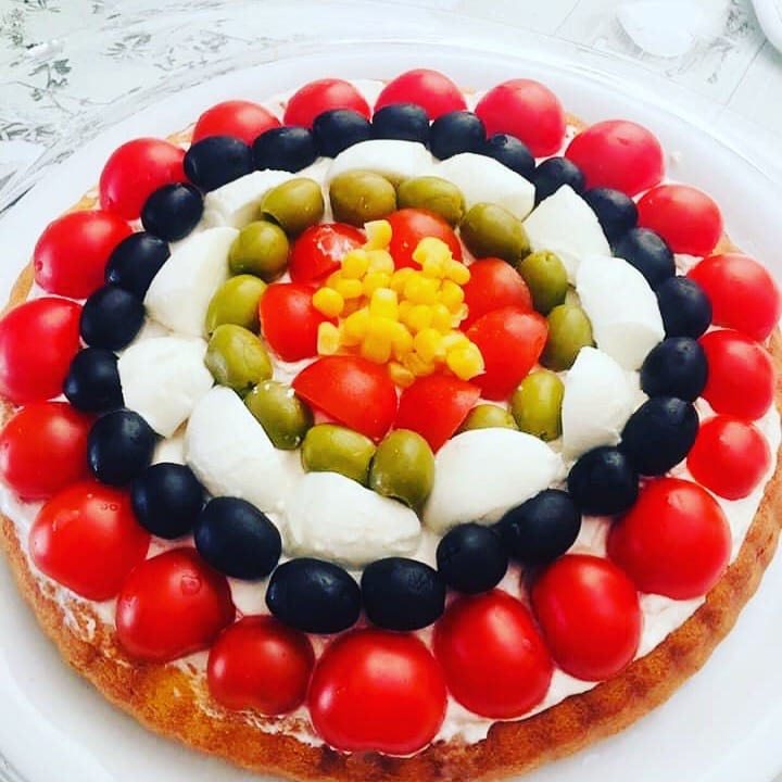 Tarta blanda salada