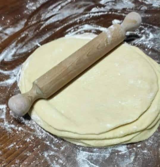 laminado de croissants