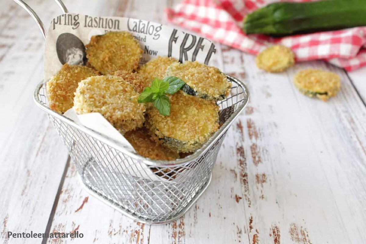 Escalopes de calabacín