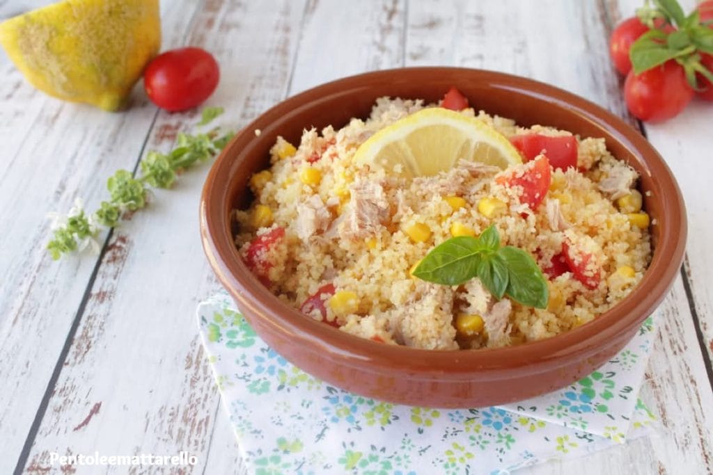 Cuscús con atún