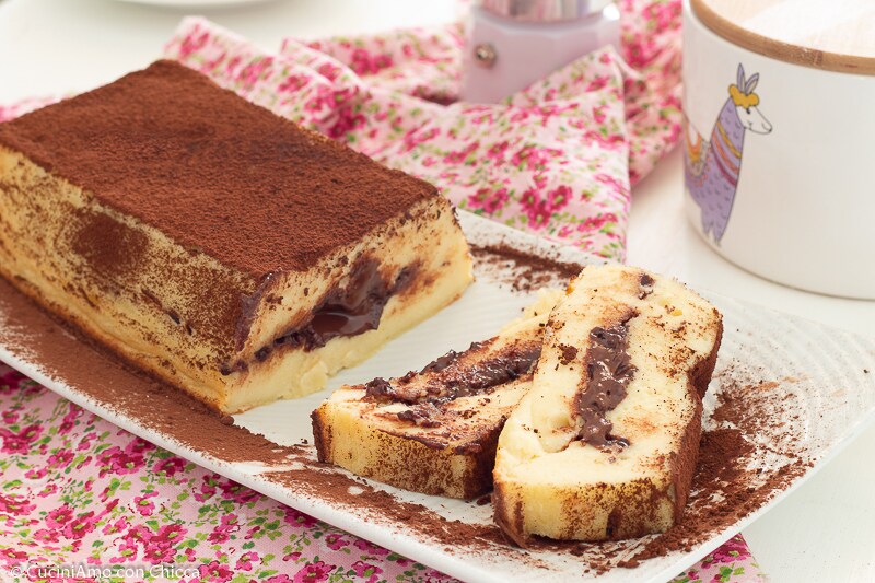 FLAN DE RICOTTA Y CHOCOLATE CON CORAZÓN CREMOSO