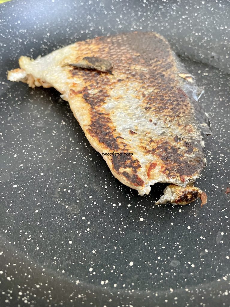 Filete de salmón a la sartén light