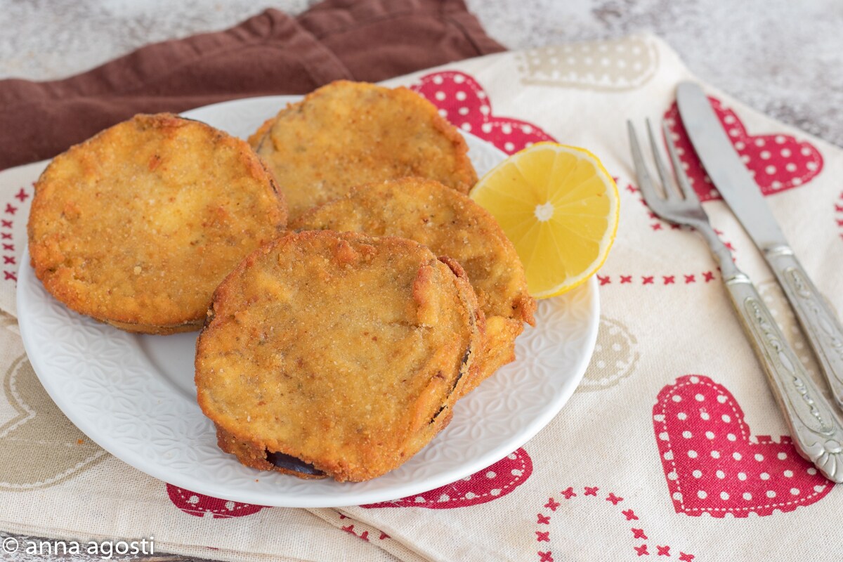 Filetes de berenjenas rapidísimos sin huevos
