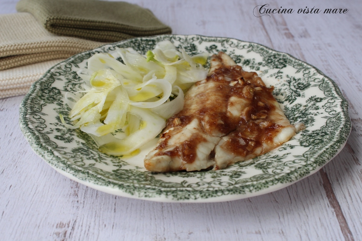 Filetes de dorada glaseados