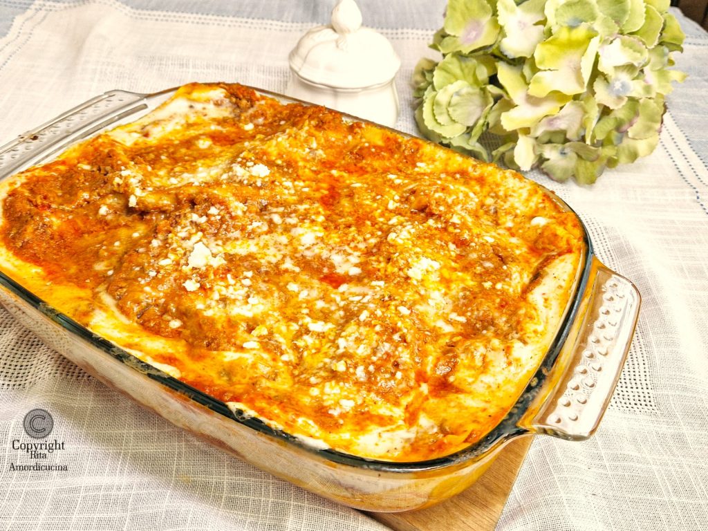 Las lasañas a la Boloñesa