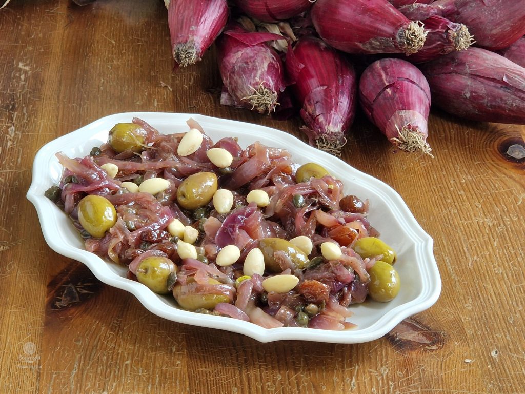 Cebollas caramelizadas a la Malvasía
