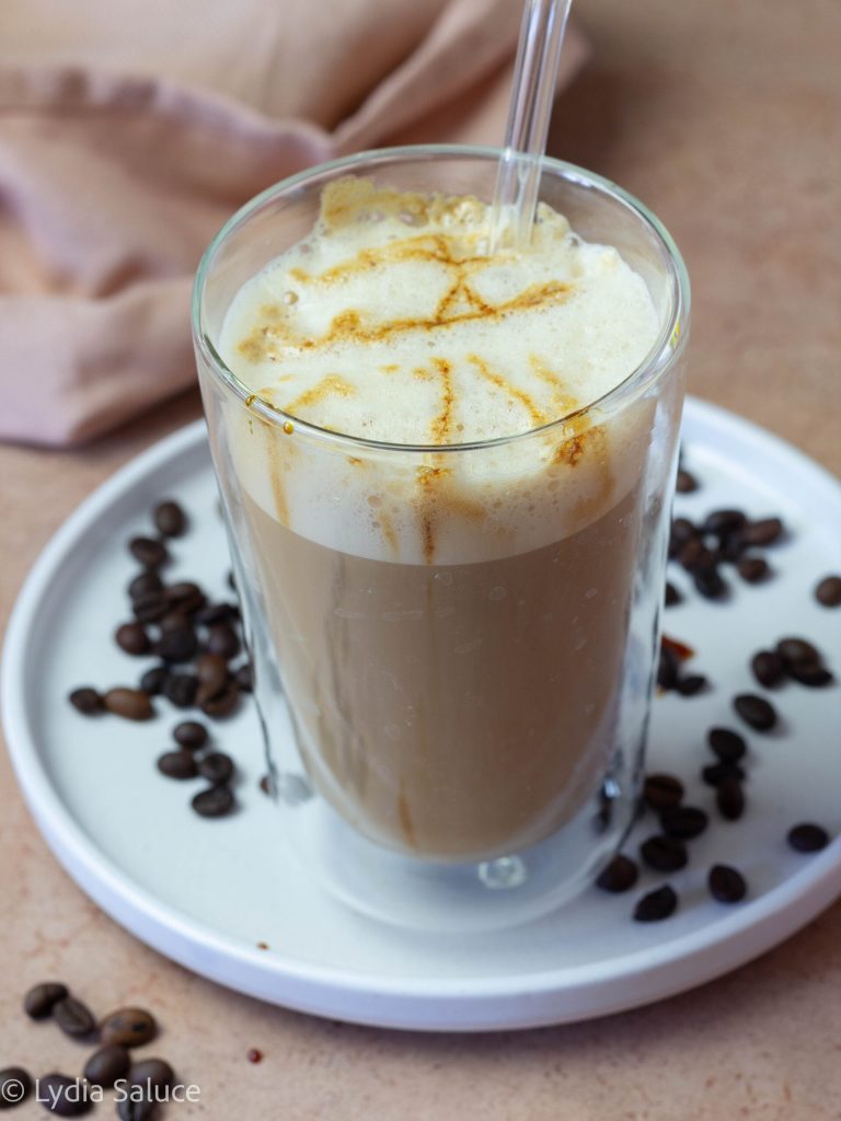 Frappuccino al caramelo sin lactosa
