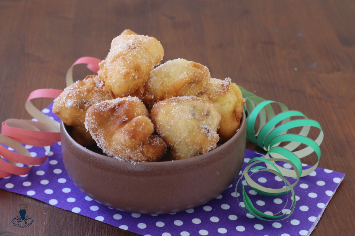Friciò piamonteses, receta de Carnaval