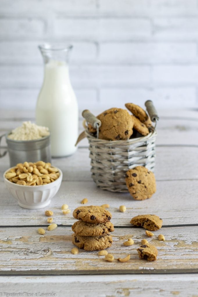 GALLETAS CON AVENA Y MANTEQUILLA DE CACAHUETE