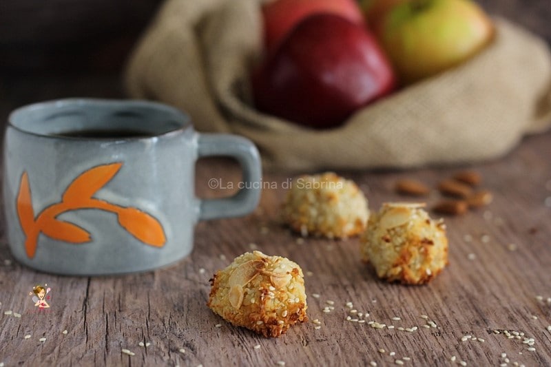 Galletas de manzana y almendra