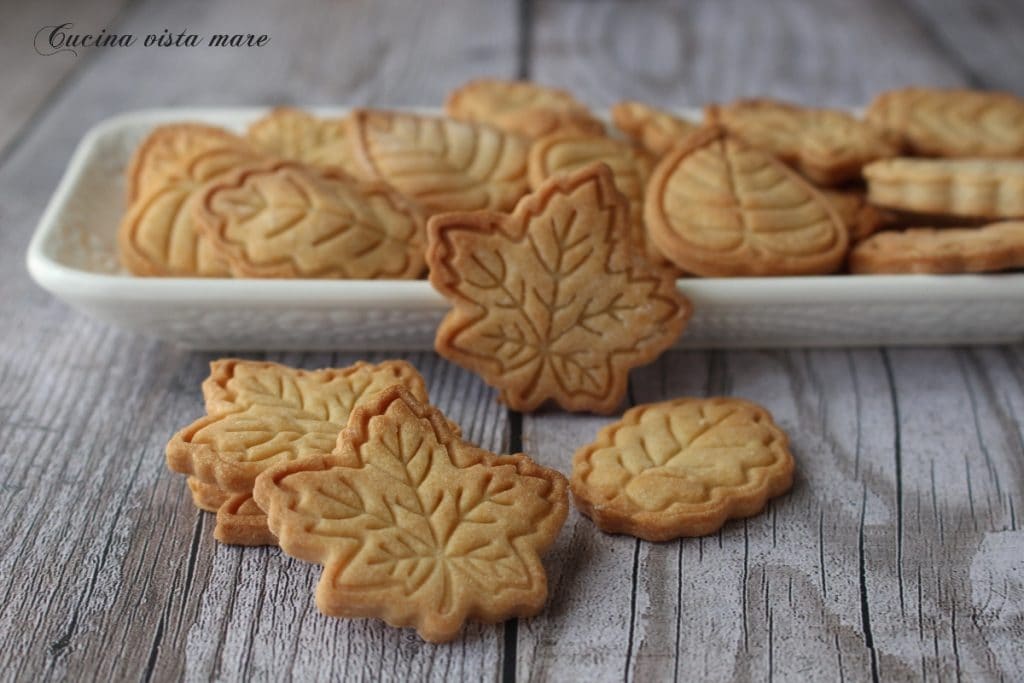 Galletas con jarabe de arce Cocina vista mare