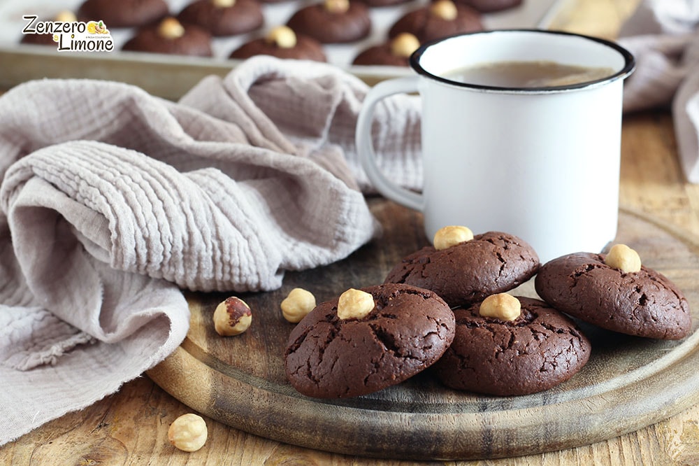 Galletas de cacao y avellanas