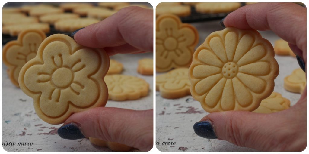 Galletas de masa quebrada estampadas Cocina vista mare