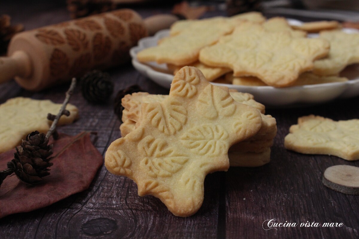 Galletas de masa quebrada tradicional