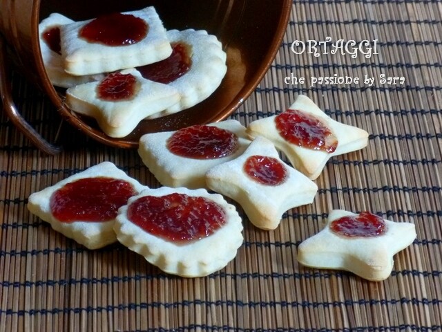 Galletas ricotta y mermelada sin huevos Ortaggi que pasión by Sara