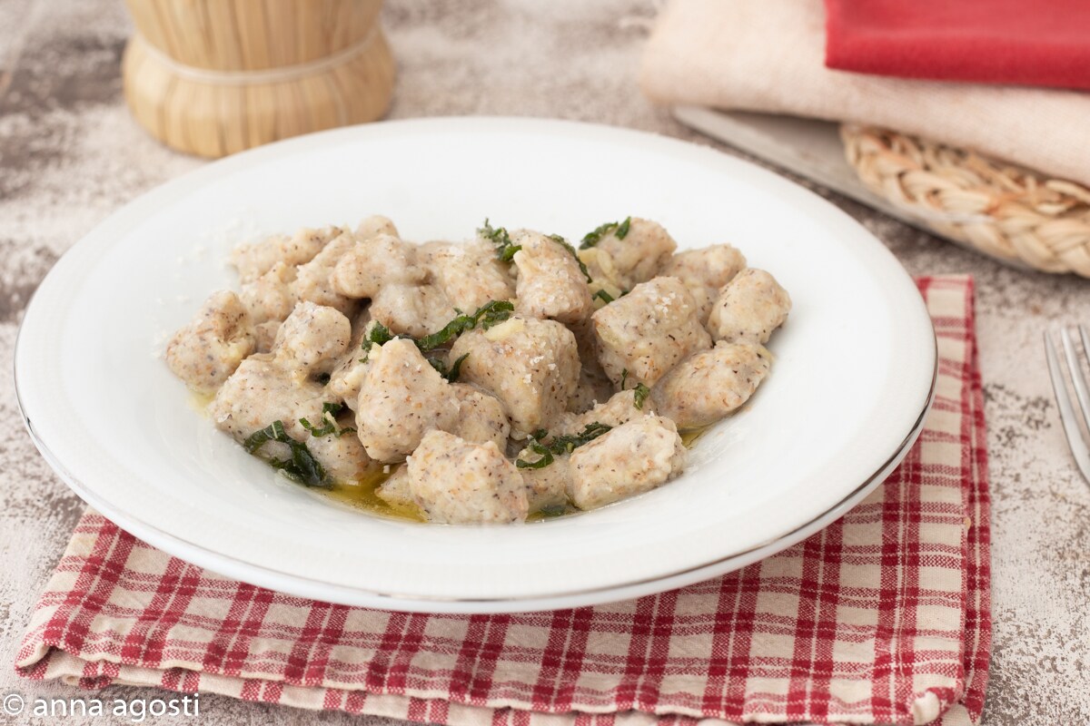 Gnocchi de Ricotta y Trigo Sarraceno