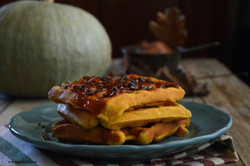 Gofres de calabaza