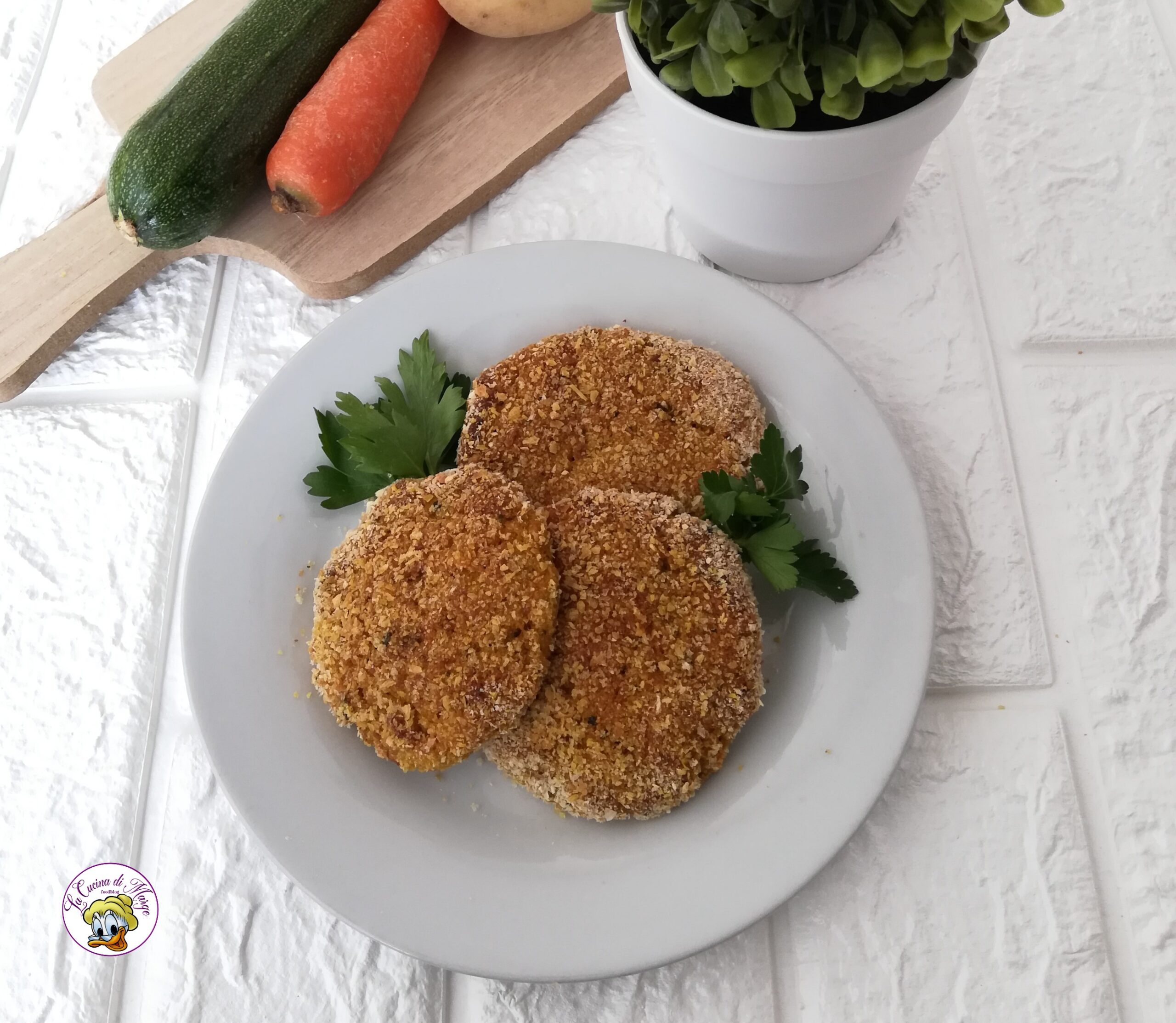 HAMBURGUESA DE VERDURAS