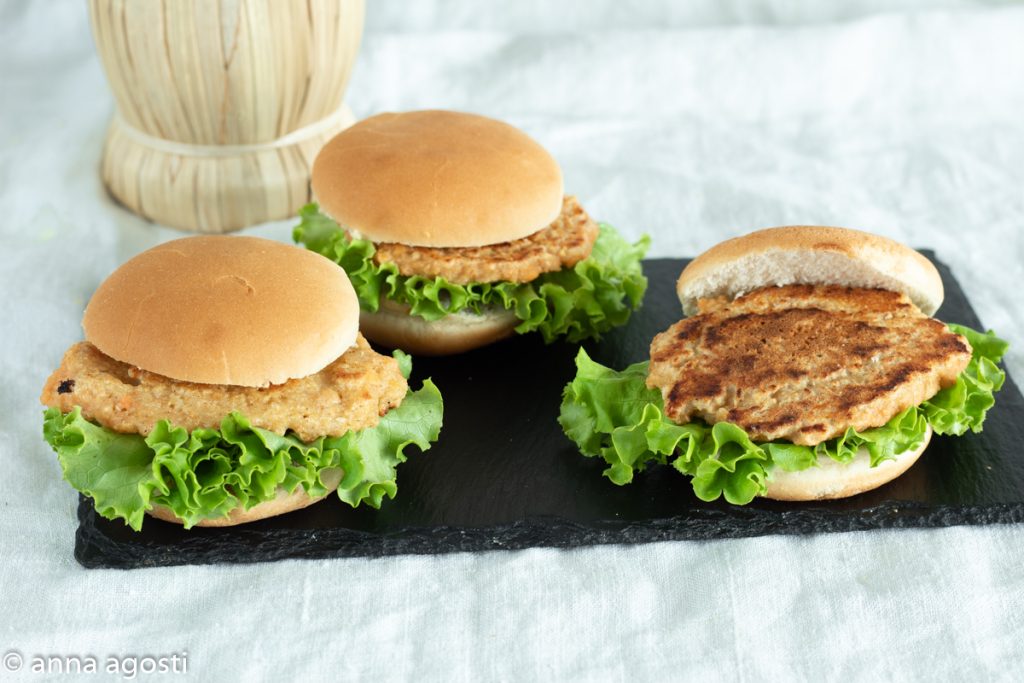 Hamburguesa de Lentejas y Verduras
