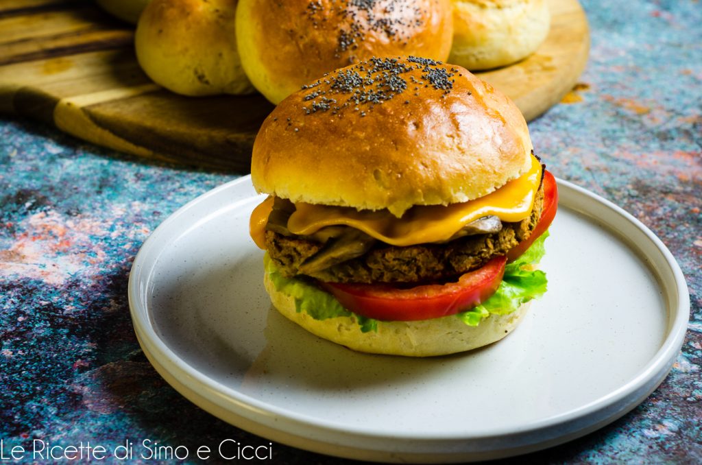 Hamburguesa de frijoles
