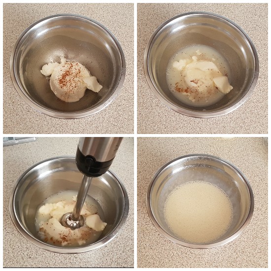 ricotta y canela
