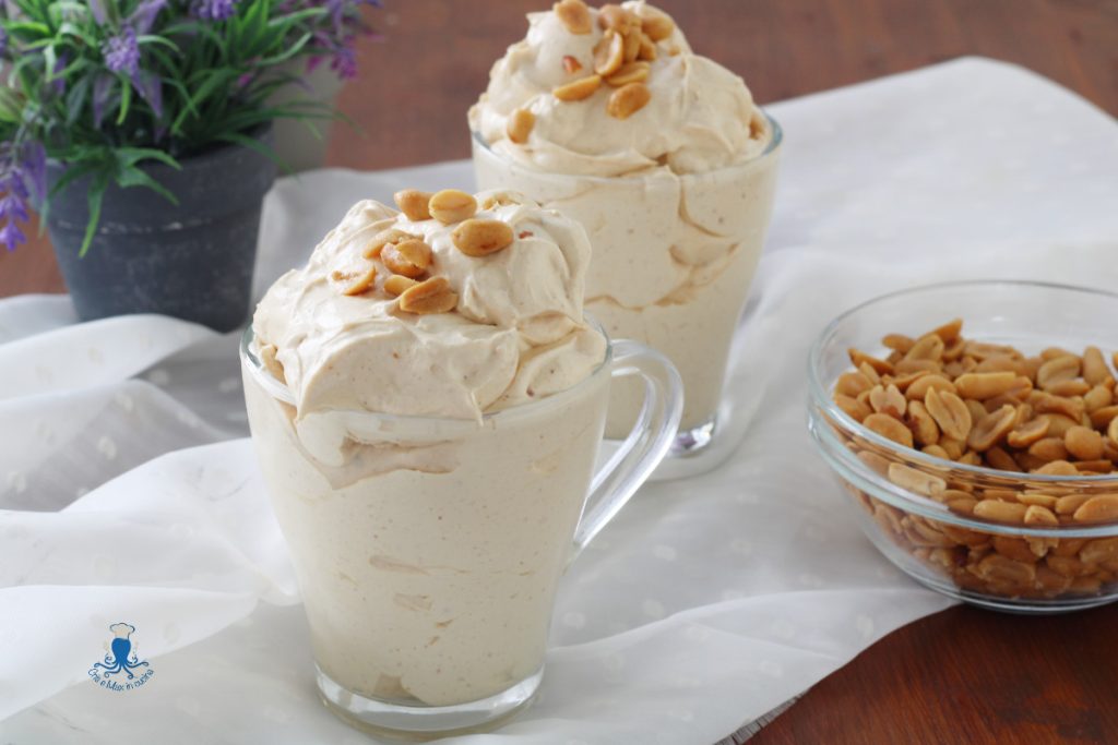 Helado fácil de mantequilla de cacahuate