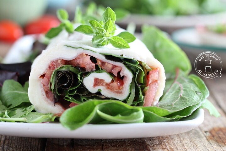 Hojaldre de mozzarella en microondas