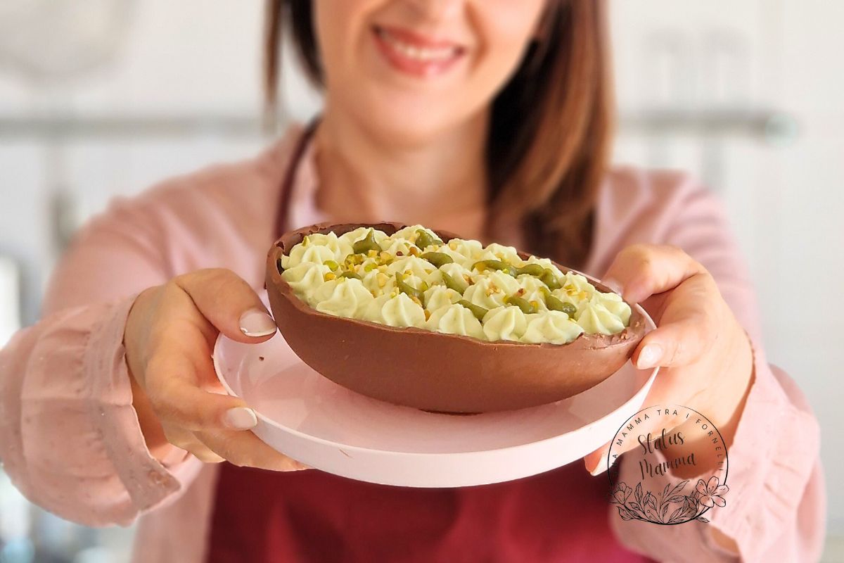 Huevo de Pascua Relleno de Pistacho